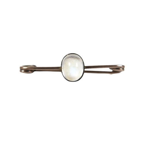 42 - A group of four Victorian and Edwardian 9ct gold brooches, comprising unmarked bar brooch set with a... 