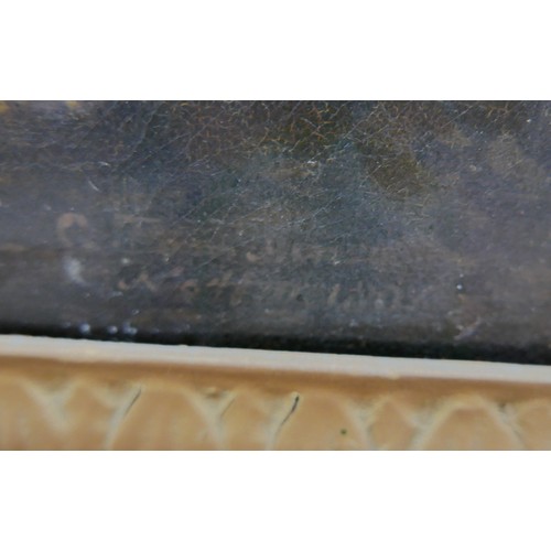 354 - Clifton Tomson (British, 1775-1828): Gentleman hunting with two hounds oil on canvas, indistinctly s... 