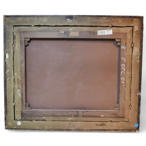 354 - Clifton Tomson (British, 1775-1828): Gentleman hunting with two hounds oil on canvas, indistinctly s... 