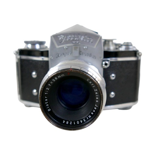 165 - A collection of eight vintage cameras comprising Optima III, Bencini Koroll III, Zeiss Ikon Contessa... 