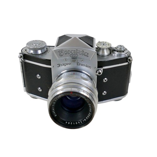 165 - A collection of eight vintage cameras comprising Optima III, Bencini Koroll III, Zeiss Ikon Contessa... 