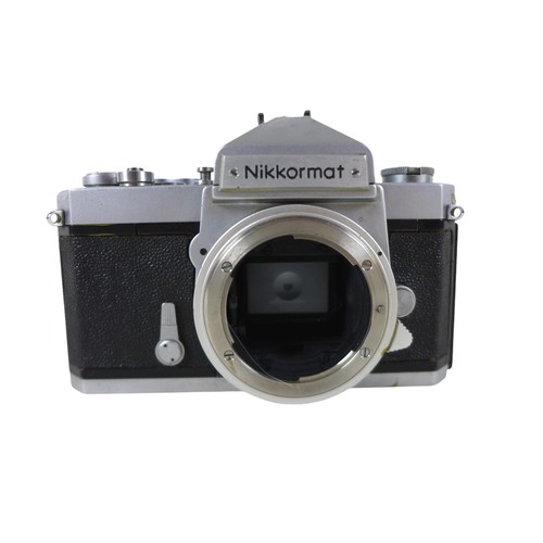 169 - A collection of nine vintage cameras comprising a Polaroid land camera, Voigtlander Vito B and Promi... 