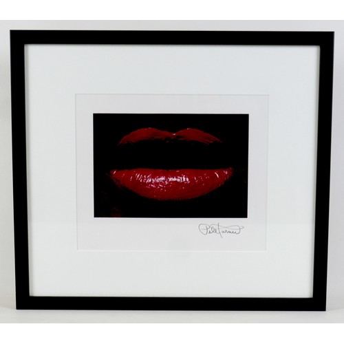 347 - Pete Turner (American, 1934-2017): 'Hot Lips, 1966', dye transfer print, signed in pen to lower righ... 