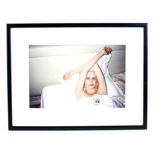 345 - Juergen Teller (German, b. 1964): Claudia (Cannes, 1999), C-print photograph, edition 3/5, 19 by 29c... 
