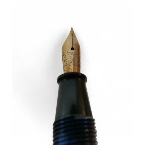 15 - A Conway Stewart 14ct gold nibbed fountain pen and a collection of costume jewellery, including some... 