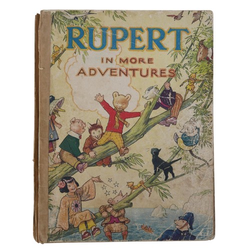 212 - A collection of Rupert The Bear books, the Daily Express Annual, 1940's to 1980's, plus 1944, 1947 a... 