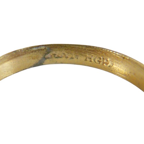 39 - A Victorian 10ct gold heart shaped pendant, 2g, plus 9ct gold ring with long oval opal (a/f), 3g, an... 