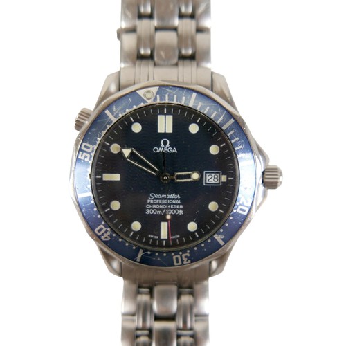 126 - An Omega Seamaster Professional Chronometer 300m/1000ft stainless steel gentleman's wristwatch, mode... 