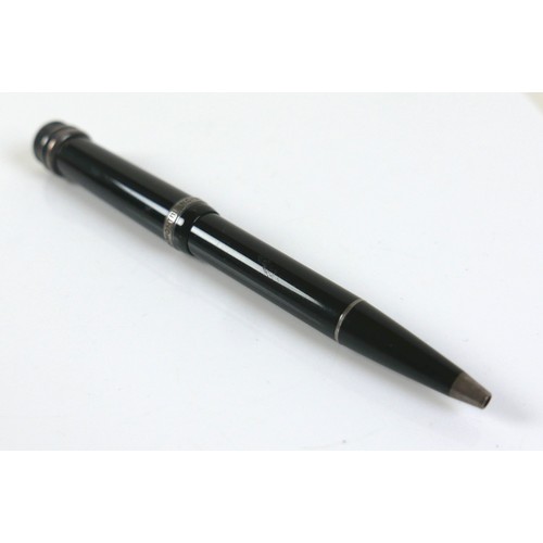 218 - A Montblanc Meisterstuck Writer's Edition 'Agatha Christie' ballpoint pen, no. 008829/25000, circa 1... 