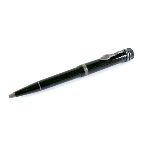 218 - A Montblanc Meisterstuck Writer's Edition 'Agatha Christie' ballpoint pen, no. 008829/25000, circa 1... 