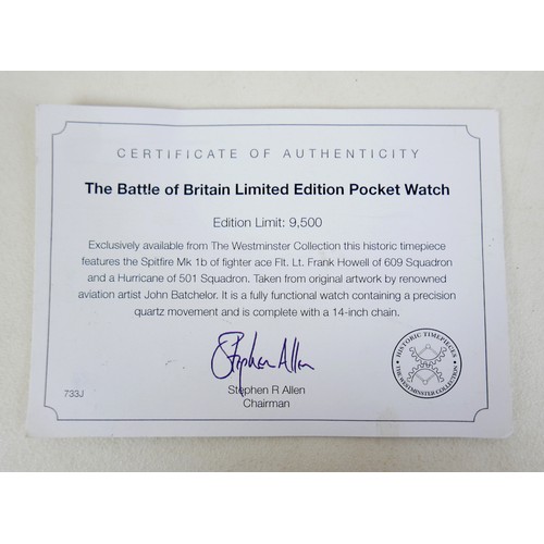 130 - A Waltham gold plated full hunter pocket watch, engraved to the back 'E.G. COX 1432355 R.A.F.' and i... 