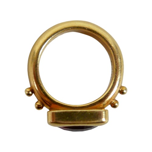 3 - Elizabeth Gage: an 18ct yellow gold 