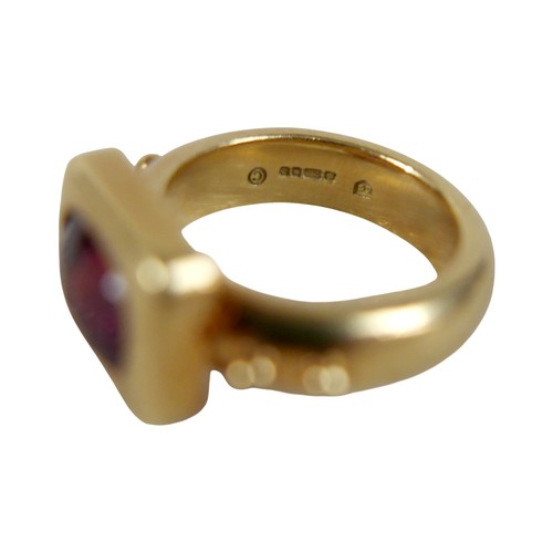 3 - Elizabeth Gage: an 18ct yellow gold 