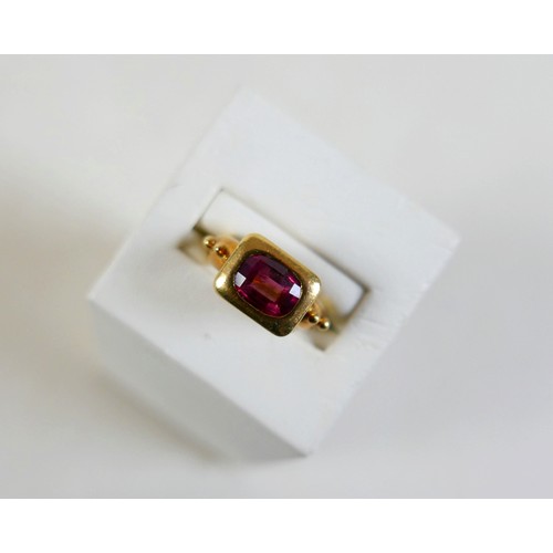 3 - Elizabeth Gage: an 18ct yellow gold 