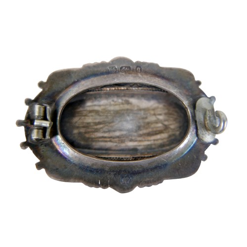 51 - A collection of silver and other jewellery including a 15ct diamond shirt stud, stud weight 1.4g.(1 ... 