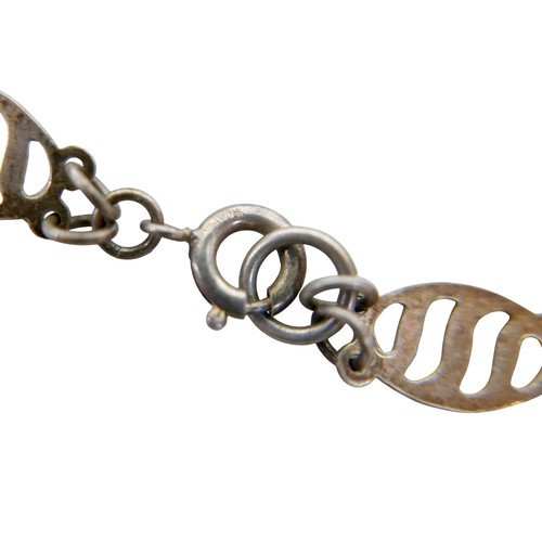 51 - A collection of silver and other jewellery including a 15ct diamond shirt stud, stud weight 1.4g.(1 ... 