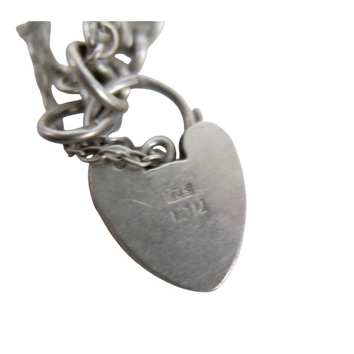 51 - A collection of silver and other jewellery including a 15ct diamond shirt stud, stud weight 1.4g.(1 ... 