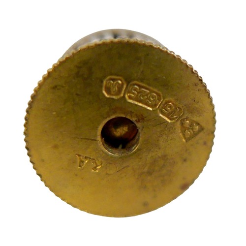 51 - A collection of silver and other jewellery including a 15ct diamond shirt stud, stud weight 1.4g.(1 ... 