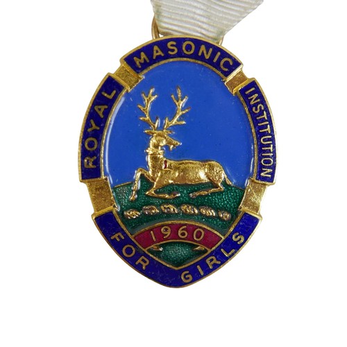 54 - A collection of eleven masonic jewels including three silver and enamel jewels. (11)