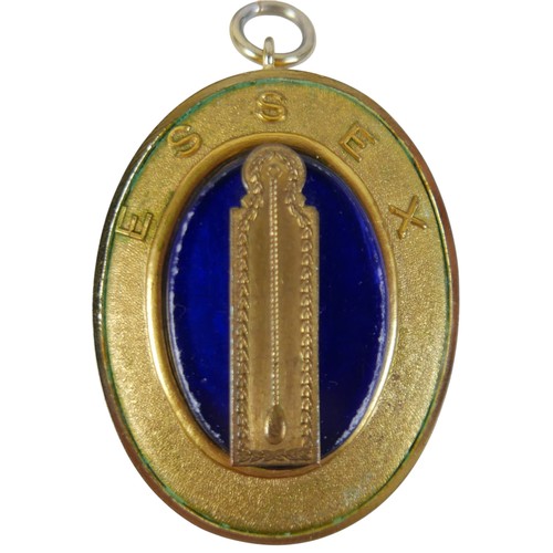 54 - A collection of eleven masonic jewels including three silver and enamel jewels. (11)