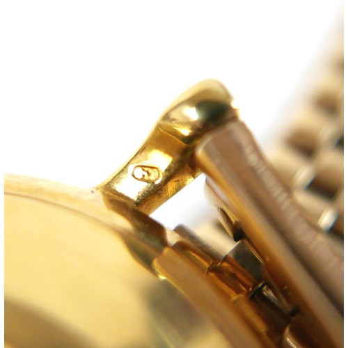 84 - An Omega Automatic Seamaster De Ville 9ct yellow gold gentleman's wristwatch, circa 1960s, circular ... 