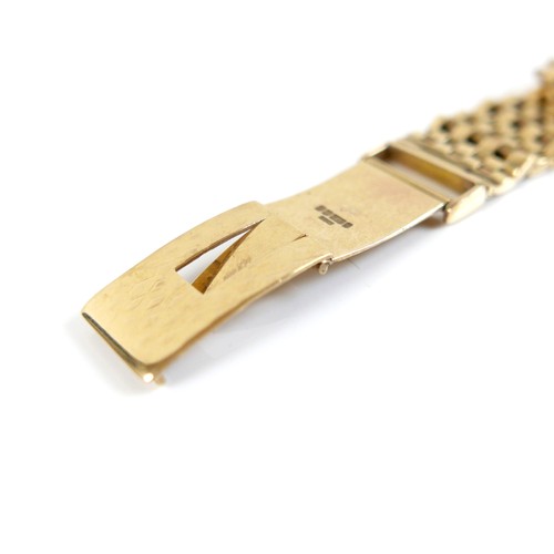 84 - An Omega Automatic Seamaster De Ville 9ct yellow gold gentleman's wristwatch, circa 1960s, circular ... 