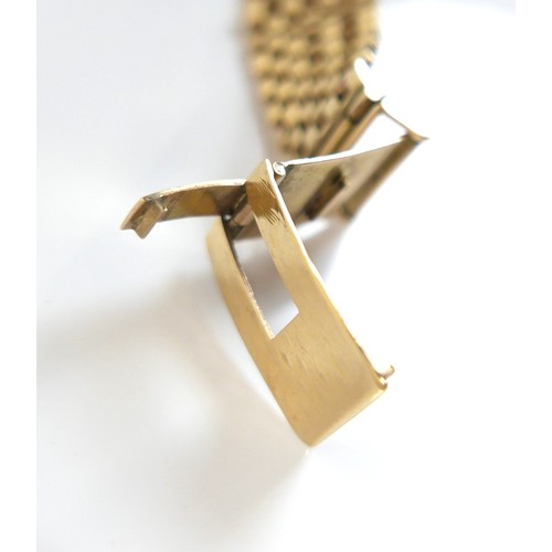 84 - An Omega Automatic Seamaster De Ville 9ct yellow gold gentleman's wristwatch, circa 1960s, circular ... 