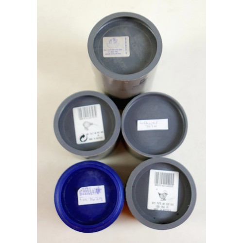 264 - A group of Swarovski crystal ornaments, including kiwi, owl, snail and large swan, with boxes and va... 