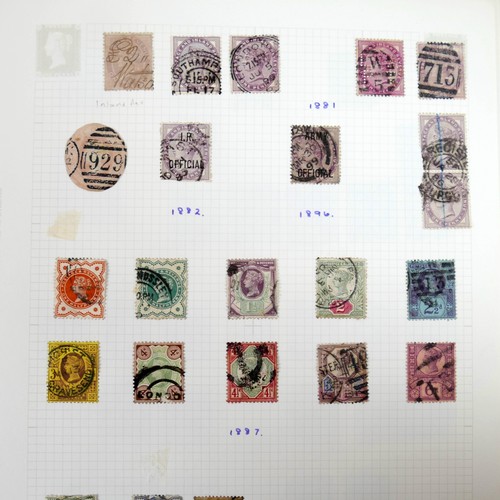 213 - A good collection of Great Britain stamps, Queen Victoria to Elizabeth II, 1840 to 2023, including a... 