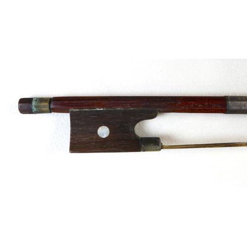 29 - An early 20th century viola, possibly Jerome Thibouville Lamy workshop, unlabelled, one piece back, ... 