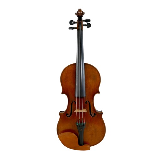 1 - An early 20th century violin, originally sold by Beares, London, of German manufacture, model Paolo ... 
