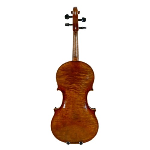 1 - An early 20th century violin, originally sold by Beares, London, of German manufacture, model Paolo ... 