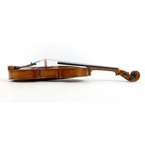 1 - An early 20th century violin, originally sold by Beares, London, of German manufacture, model Paolo ... 