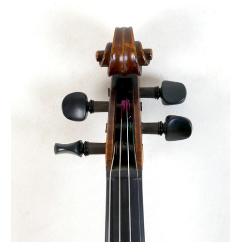 1 - An early 20th century violin, originally sold by Beares, London, of German manufacture, model Paolo ... 