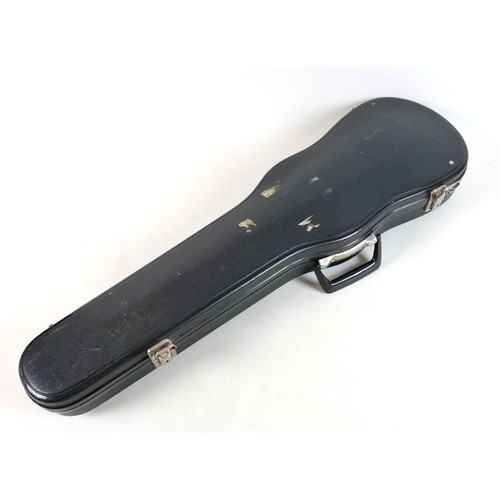 5 - A 20th century German violin, set up by Guiviers, labelled for 'Freidrich Kreuzinger', two piece bac... 