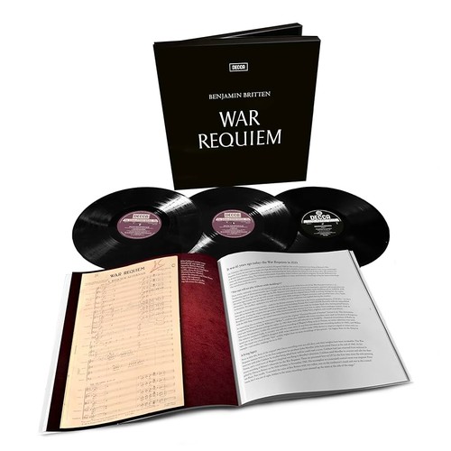 93 - Benjamin Britten: War Requiem, SACD Super Audio CD version, 2 SACD discs, Decca recording, in origin... 