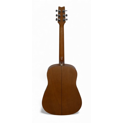 40 - A Washburn G. W. Lyon LD 7M, six string acoustic guitar.