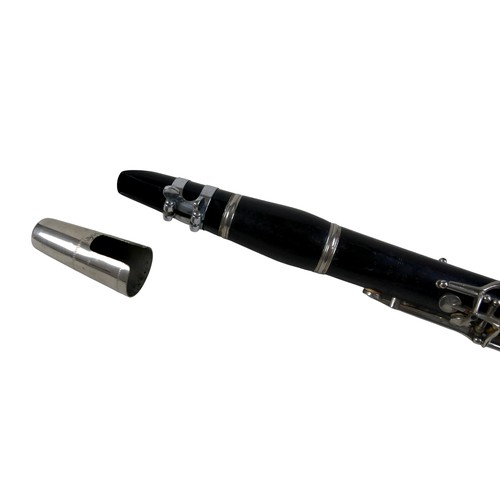 50 - An Embassy Beason clarinet and two metronomes.(3)