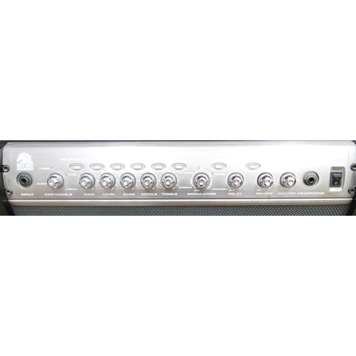 44 - A White Horse compilation GT112 amplifier with foot pedal. (2)