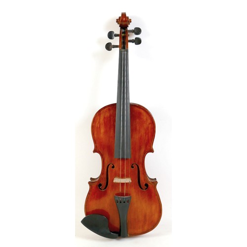 24 - A 21st century Romanian violin, by Chira Dumitru, with hand written luthier's label inscribed 'RUMAN... 