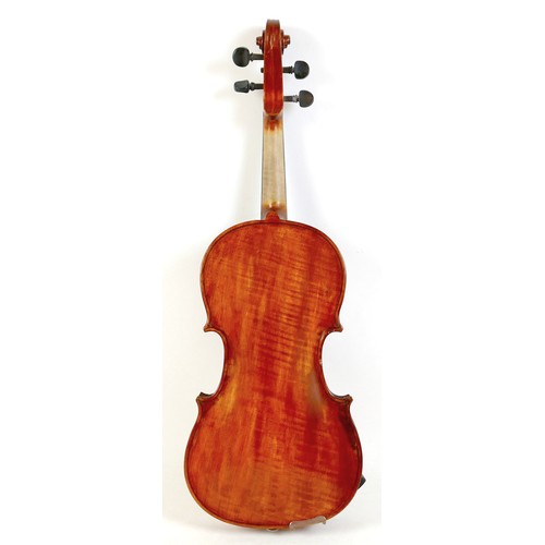 24 - A 21st century Romanian violin, by Chira Dumitru, with hand written luthier's label inscribed 'RUMAN... 