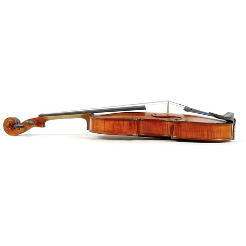 24 - A 21st century Romanian violin, by Chira Dumitru, with hand written luthier's label inscribed 'RUMAN... 