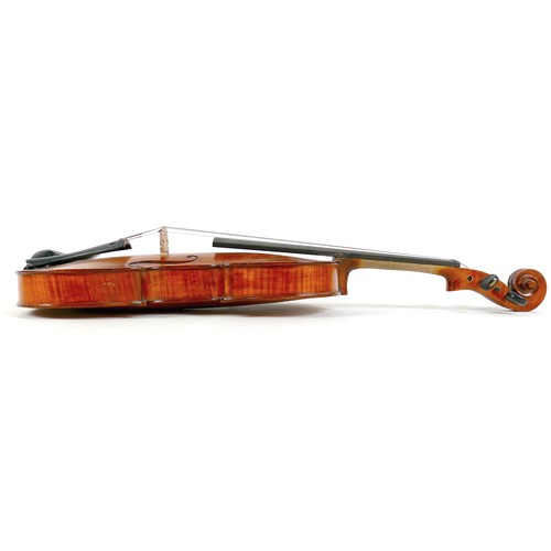 24 - A 21st century Romanian violin, by Chira Dumitru, with hand written luthier's label inscribed 'RUMAN... 