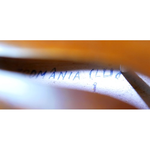 24 - A 21st century Romanian violin, by Chira Dumitru, with hand written luthier's label inscribed 'RUMAN... 