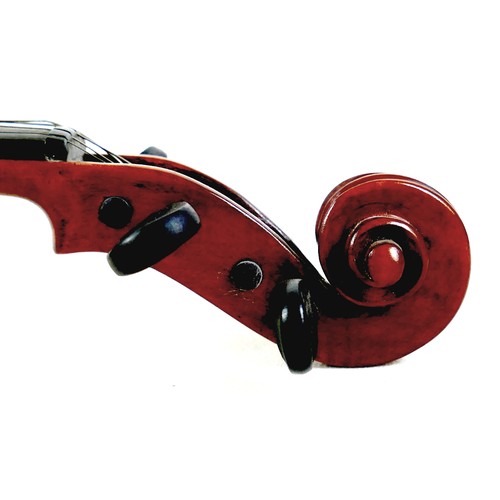 7 - An early 20th century Continental violin, bearing a label 'Jo: Baptista Ceruti Cremonensis Fecit Cre... 