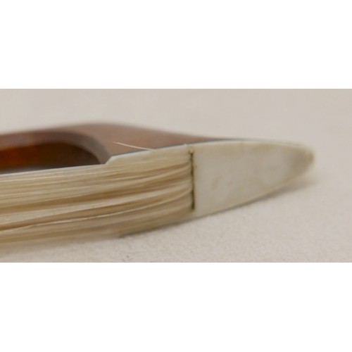 35 - A cello bow by W.E. Hill & Sons, 70g, 72cm long.