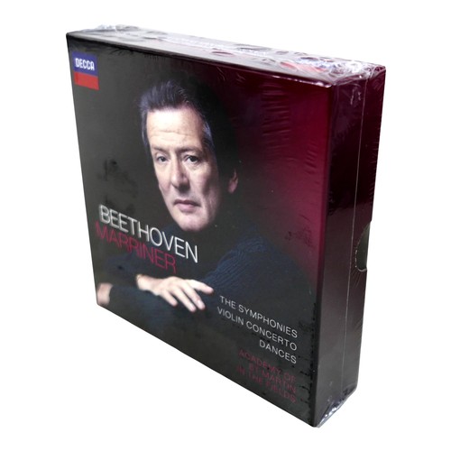 83 - Beethoven by Neville Marriner, Academy of St Martin in the Fields. 10 CDs. Recorded by Decca.