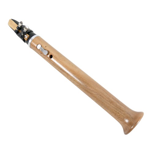 45 - A Sudden Smile clarinet, 32cm long, with soft case and instructions.