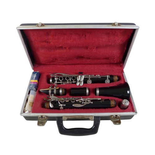 47 - A Boosey & Hawkes Regent clarinet with travel case.