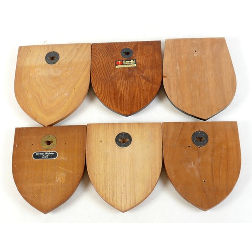 200 - A collection of sixteen military mess shields (16)